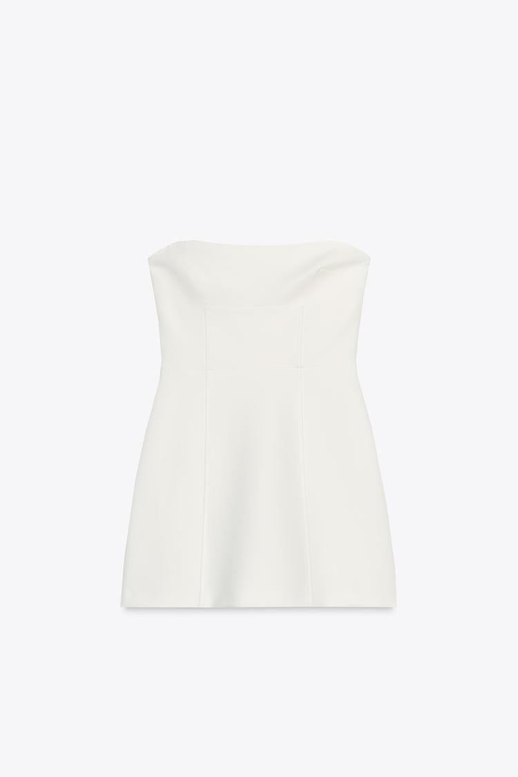 Strapless Huge Bow Dress