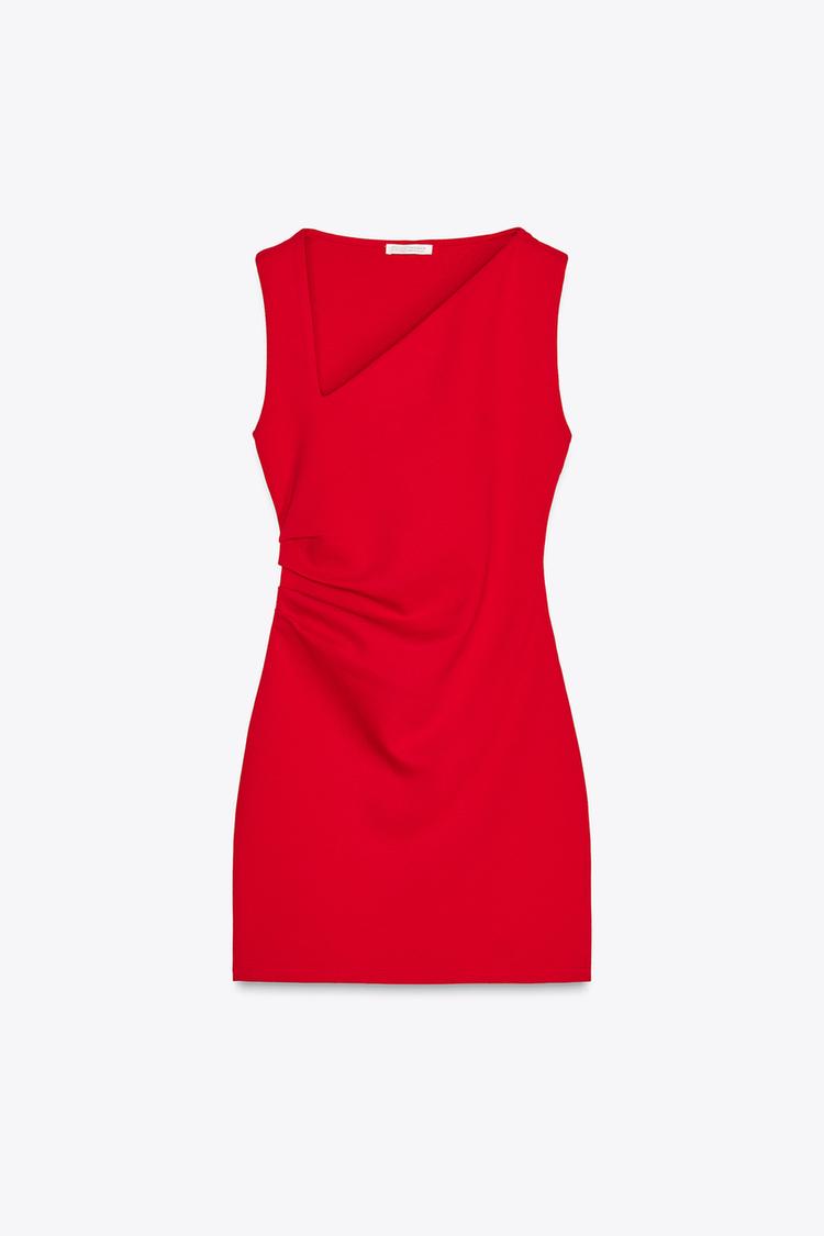 Draped Short Dress