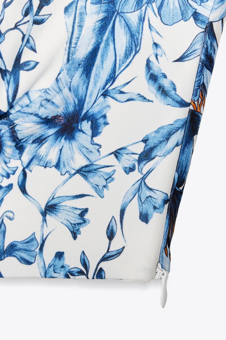 Floral Top And Skirt Co-Ord Set