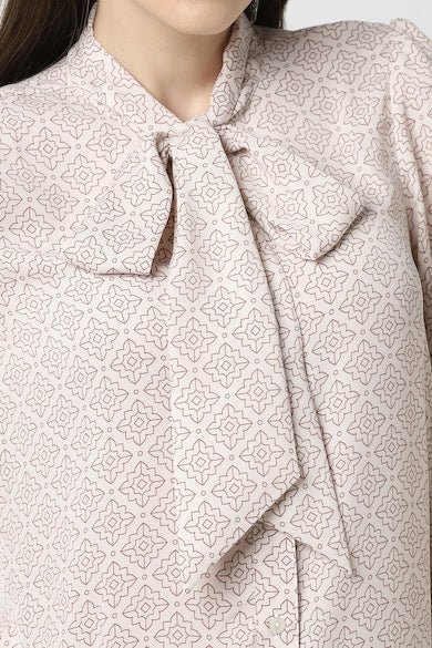 Printed Tie Shirt