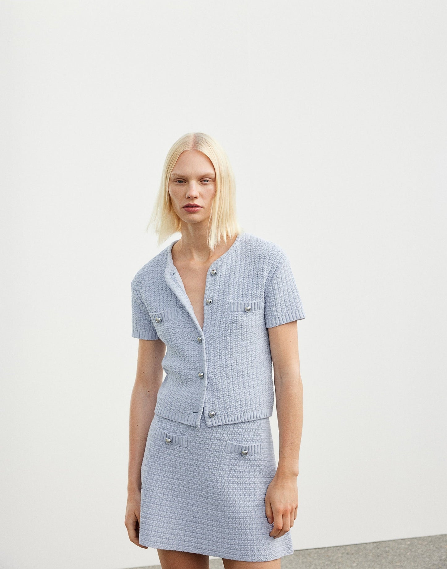 Structured-Knit Co-Ors Set