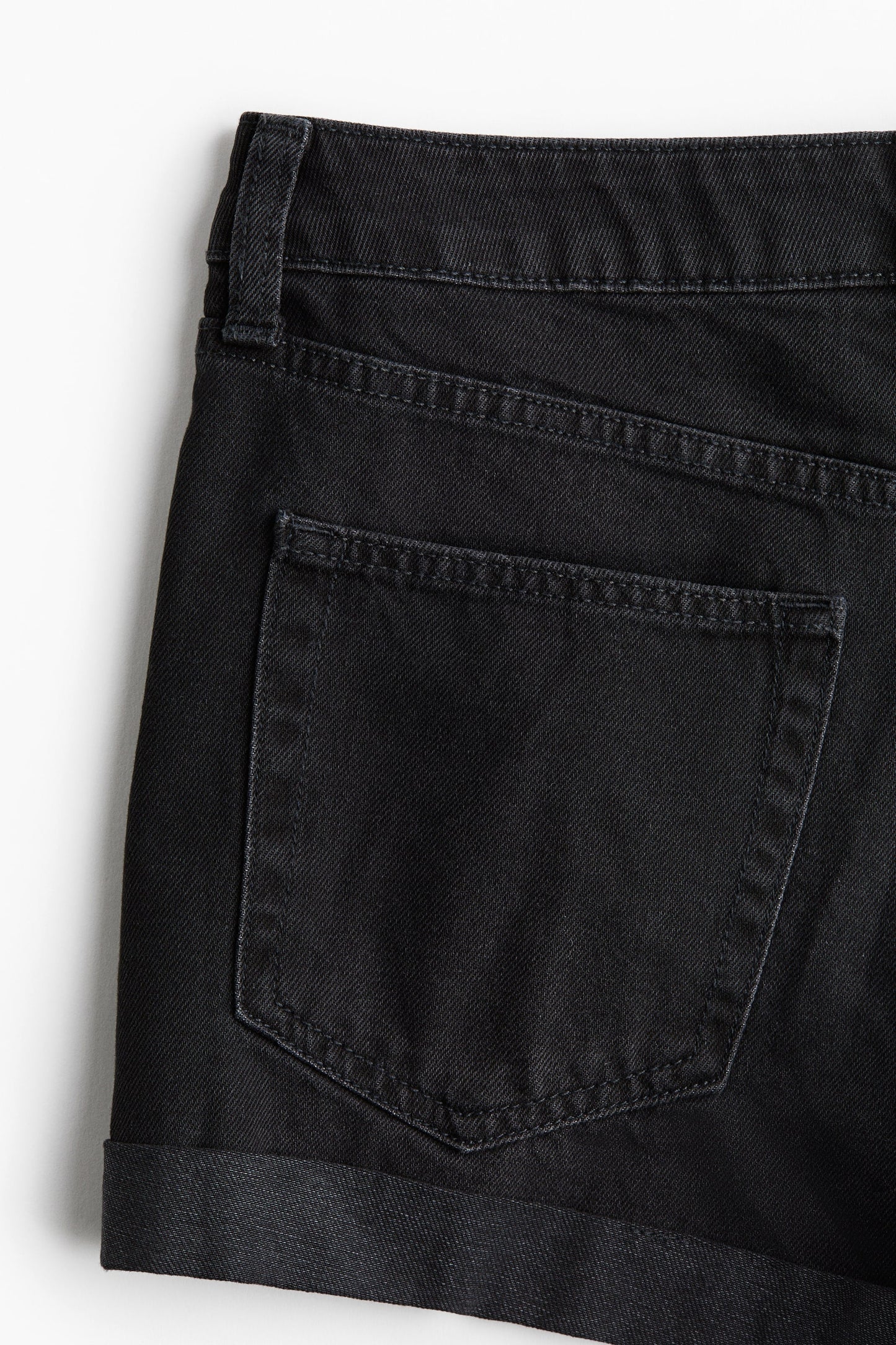 High Denim Shorts