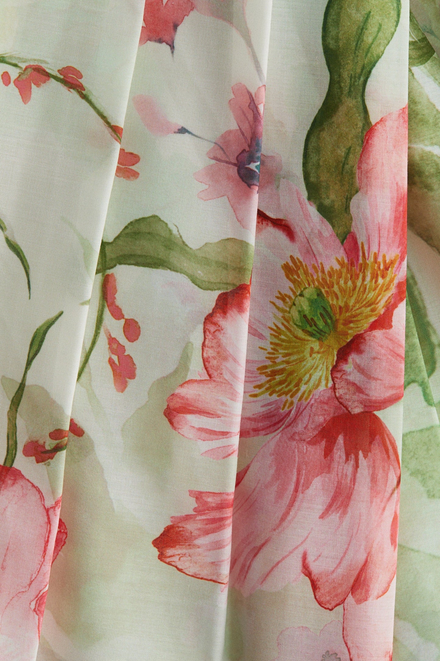 Floral Top And Skirt Set