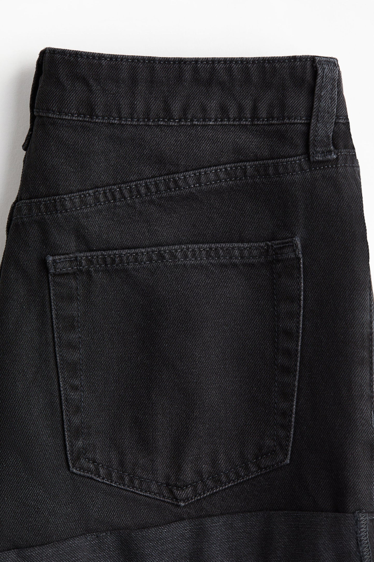 High Denim Shorts