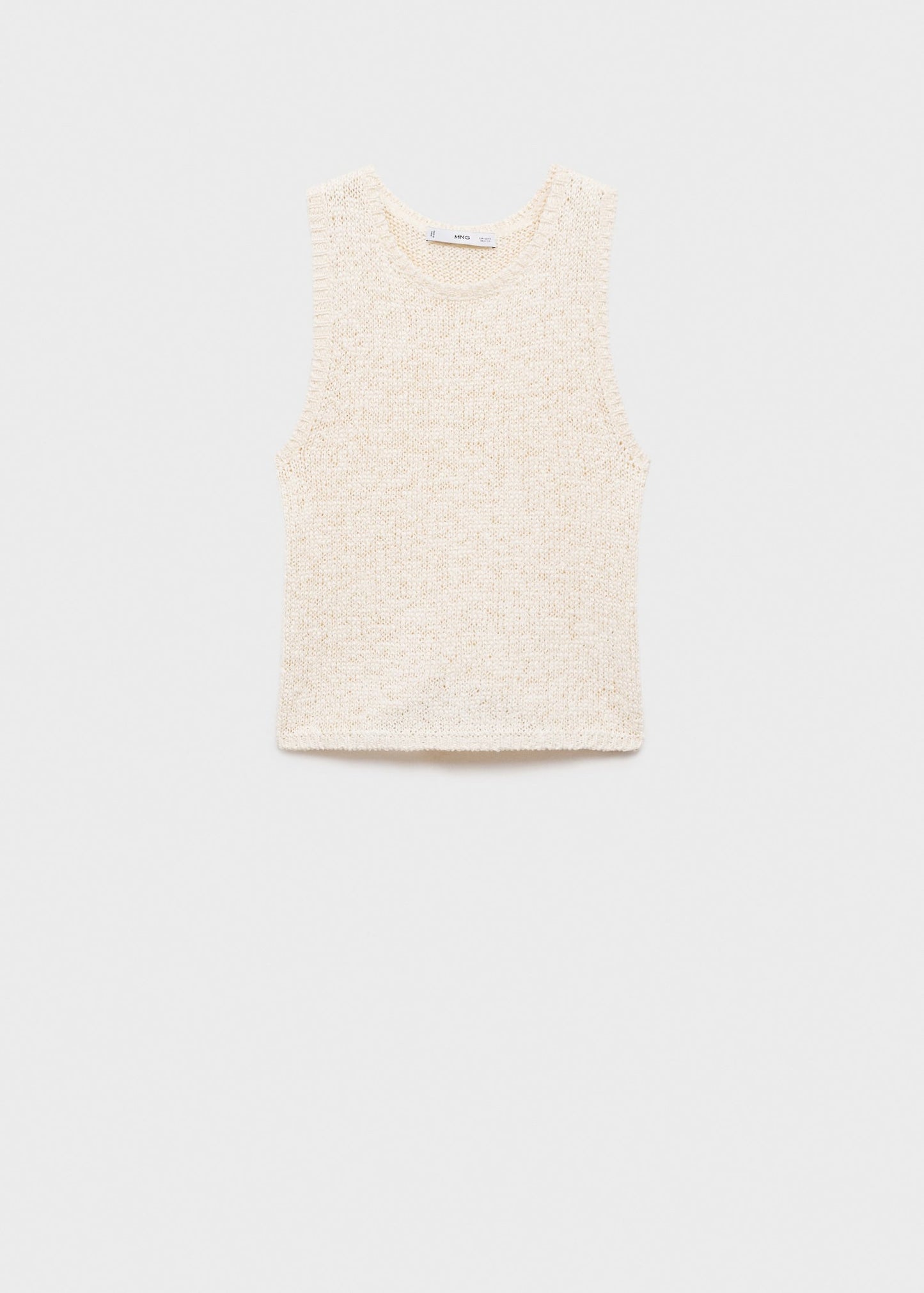 Cream Crochet Top