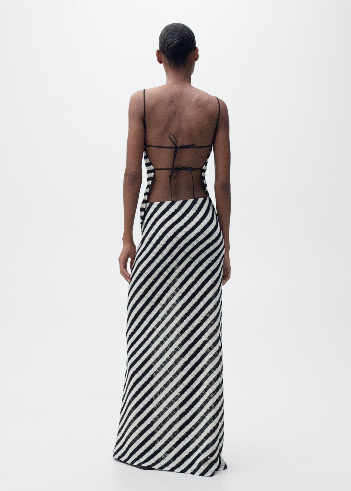 Stripped Knitted Co Ord Set