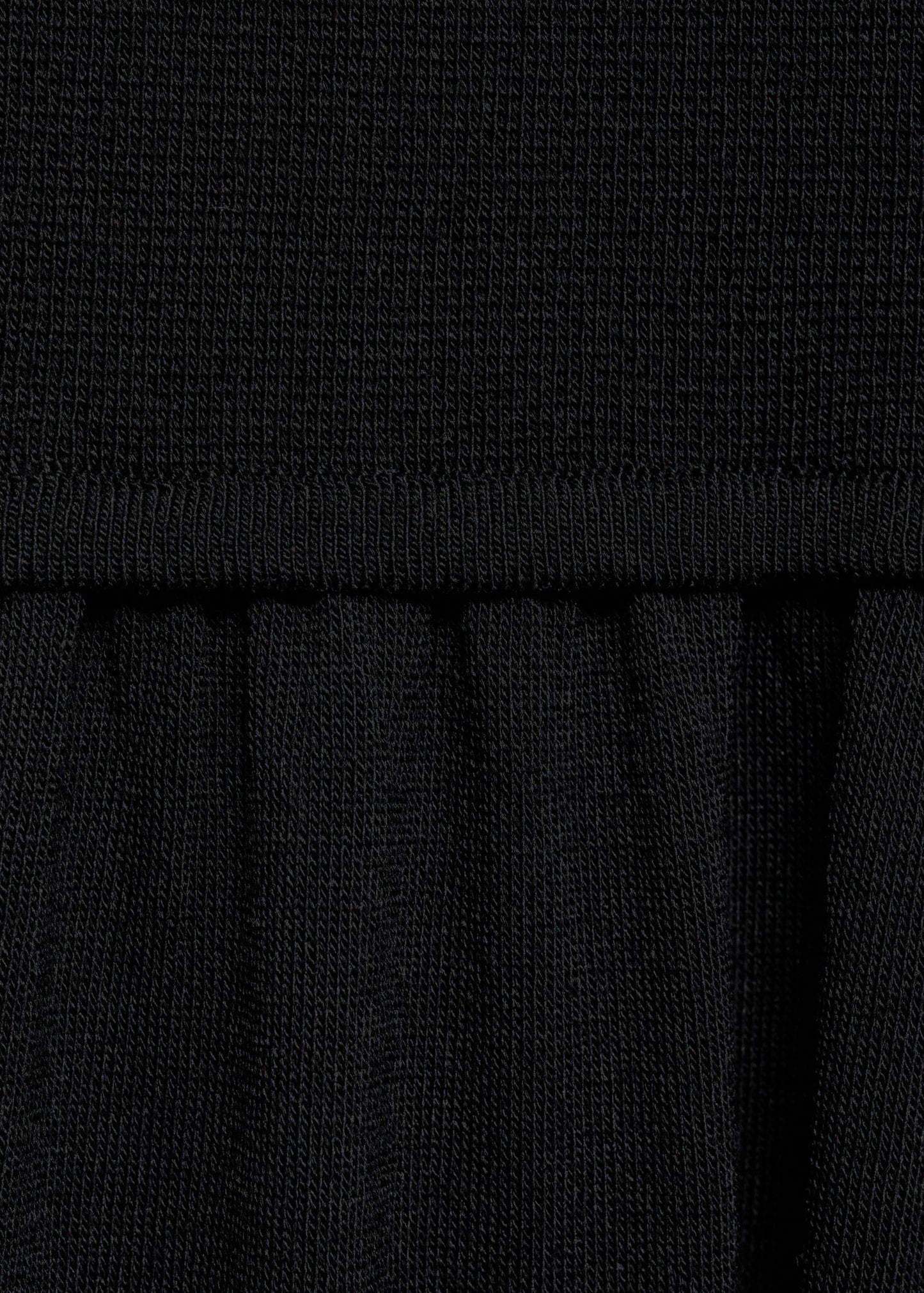 Cross Black Knitted Dress
