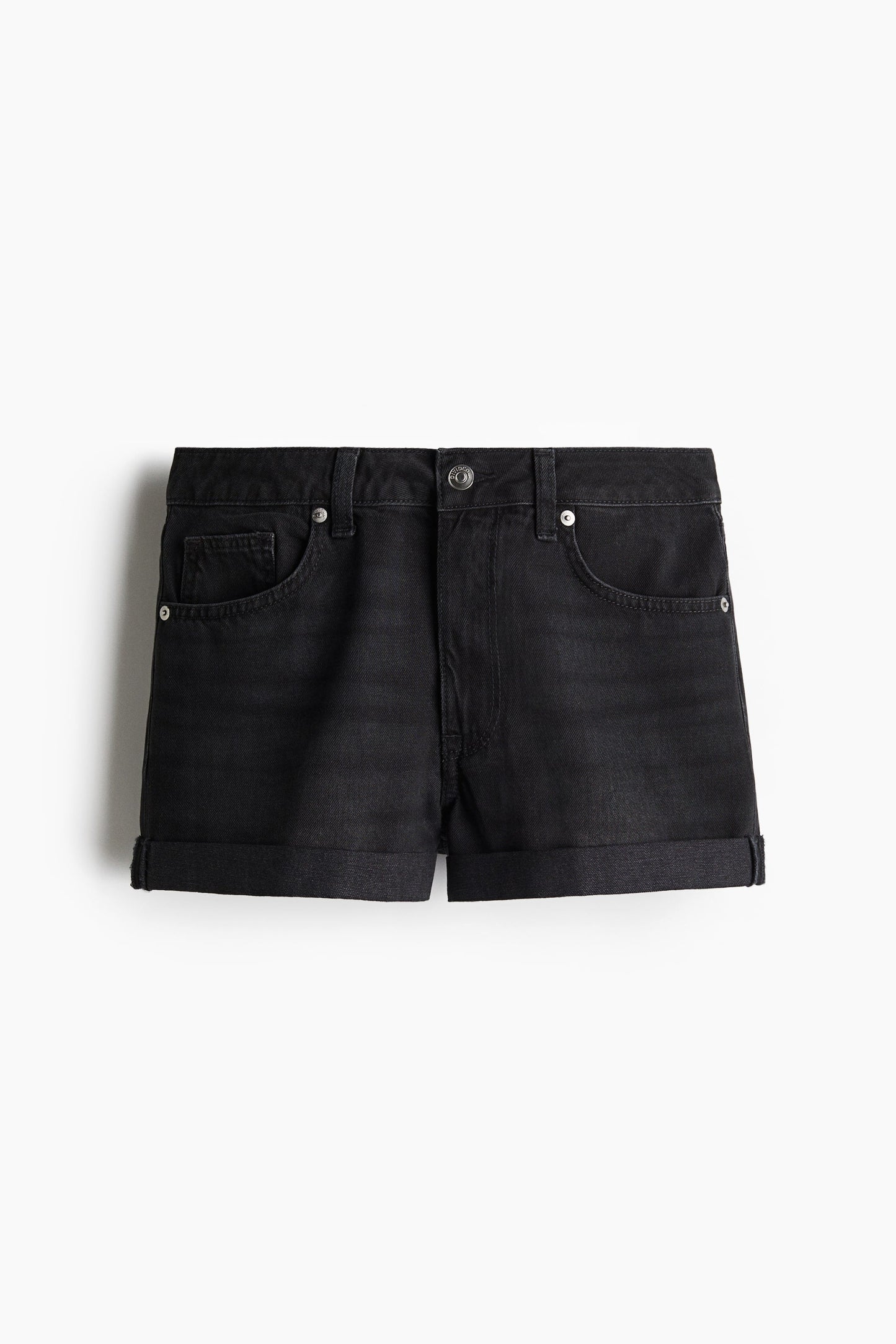 High Denim Shorts