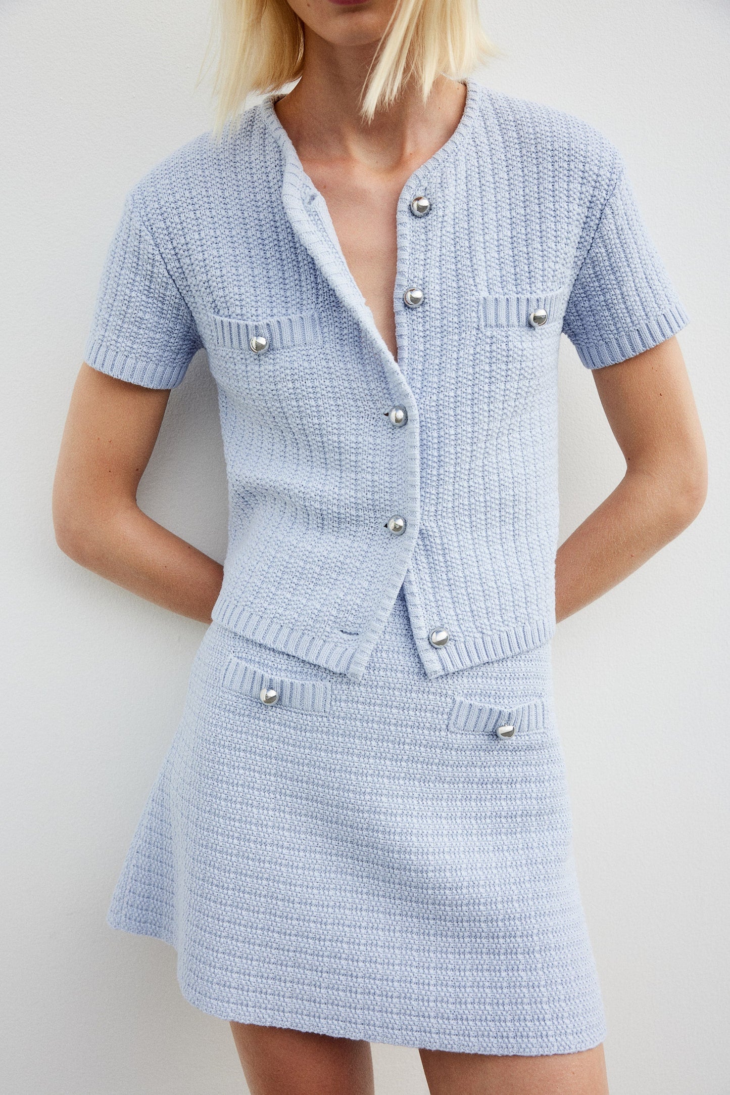 Structured-Knit Co-Ors Set