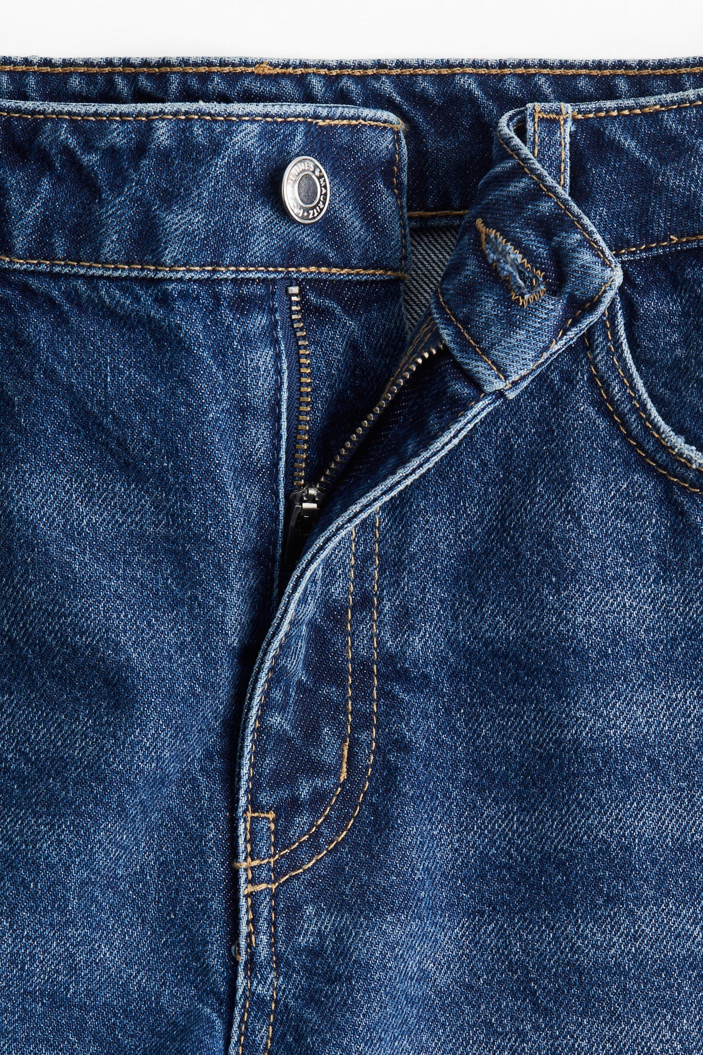 Evelyn High-Waisted Denim Shorts