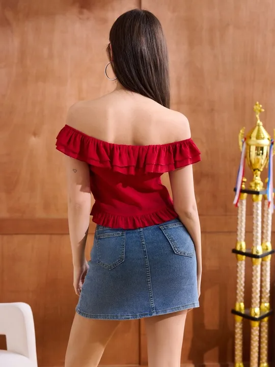 Maeve Ruffle Top