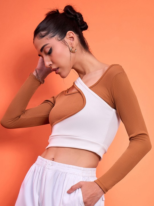 Josie Dual-Ribbed Top