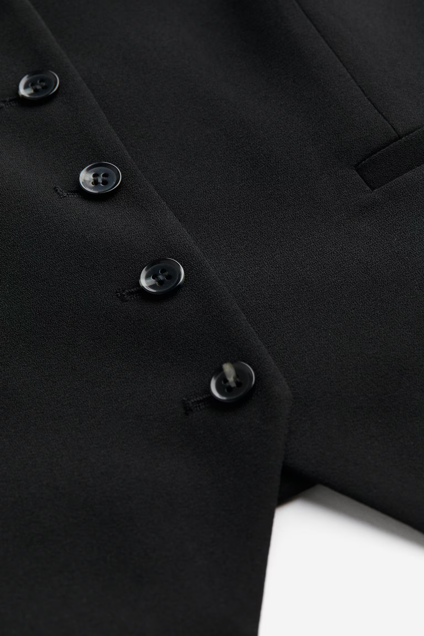Crêpe Suit Waistcoat