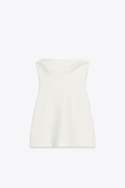 Strapless Huge Bow Dress