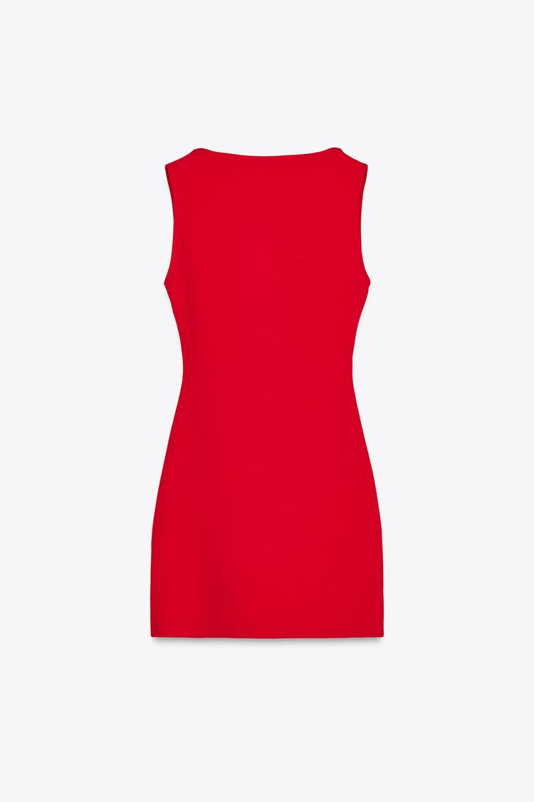 Draped Short Dress