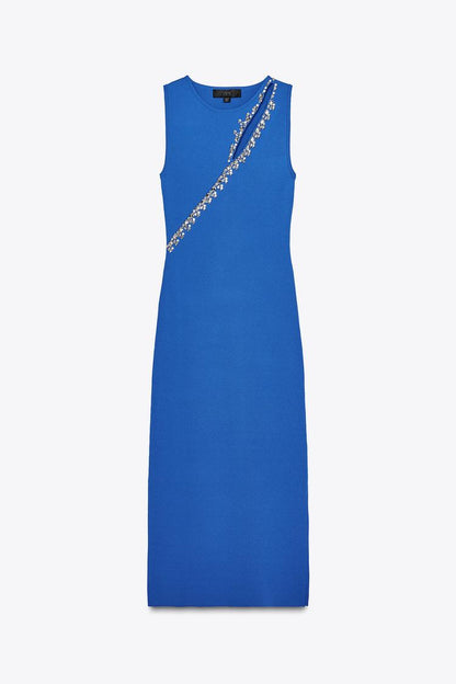 Jewel Cut Out Dress