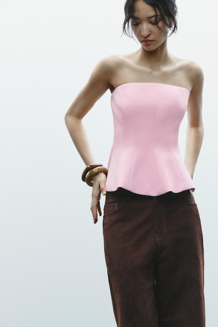 Tunic Bandeau Pink Top