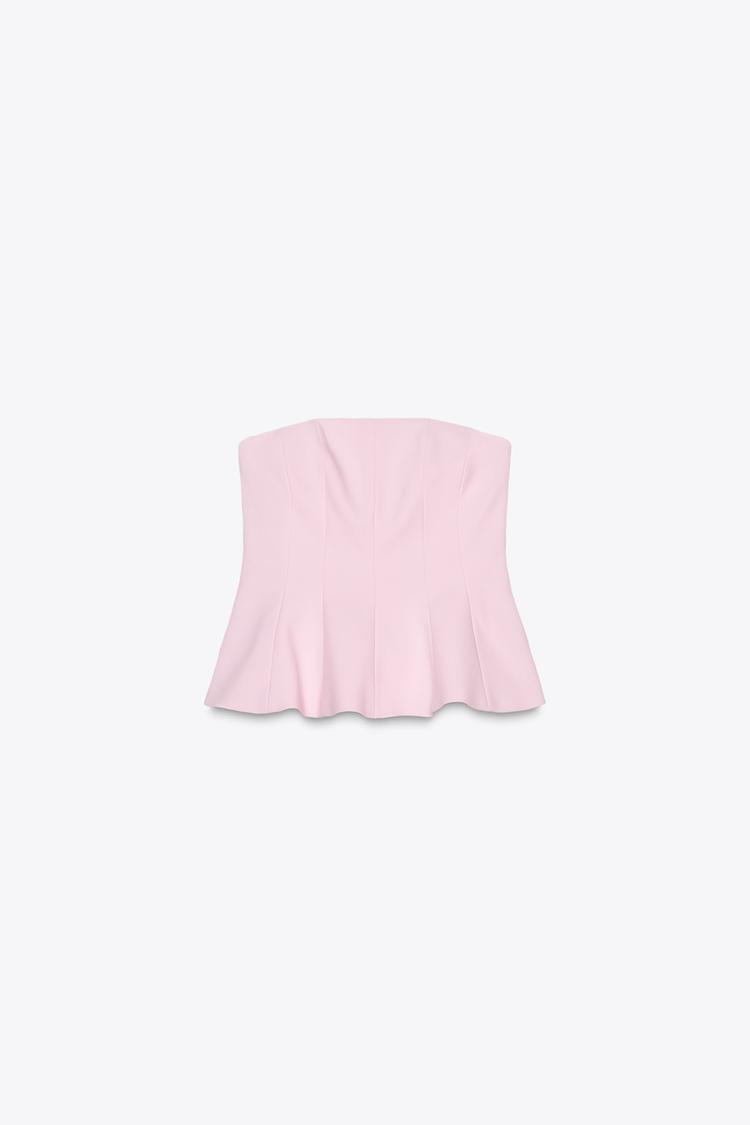 Tunic Bandeau Pink Top