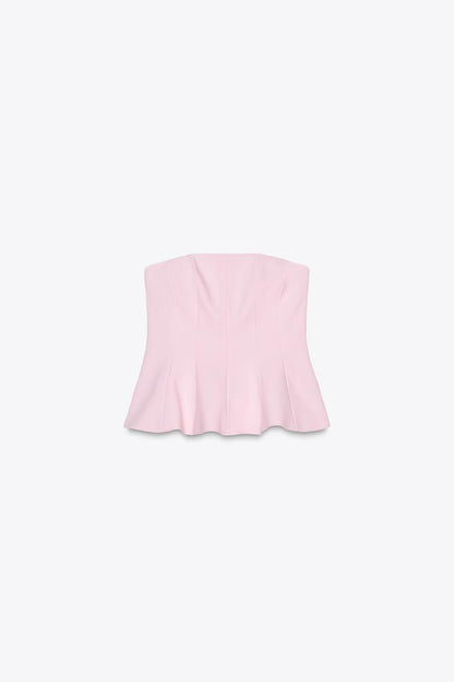 Tunic Bandeau Pink Top