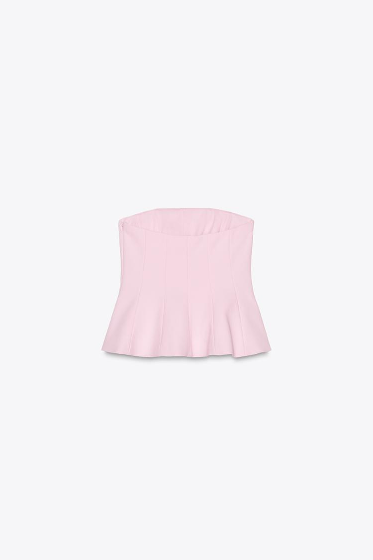 Tunic Bandeau Pink Top