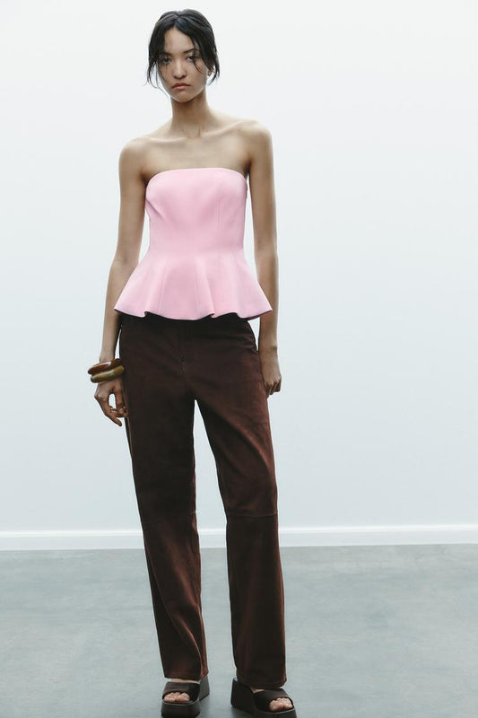 Tunic Bandeau Pink Top