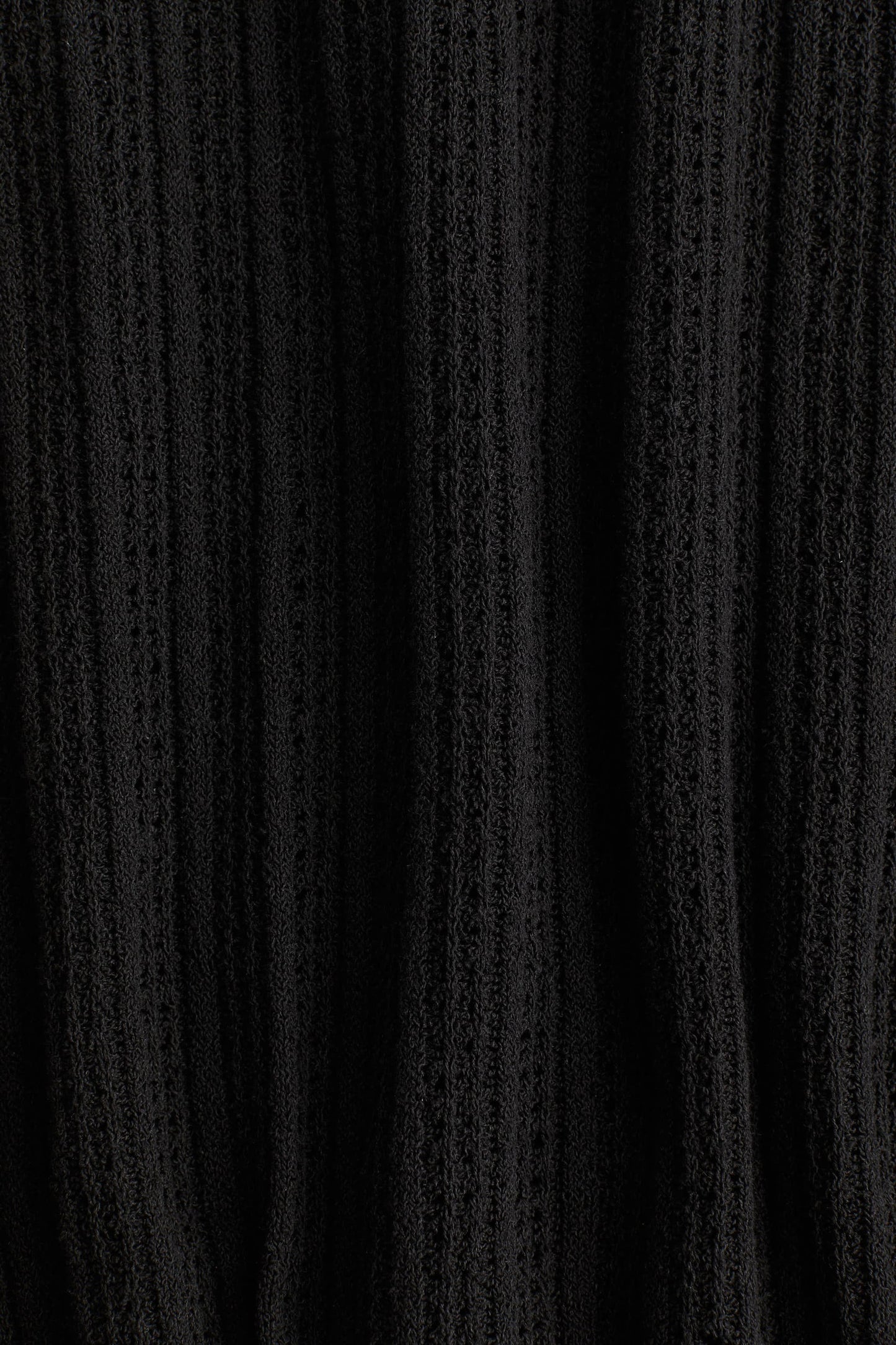 Ivey Textured Knit Dress In Black