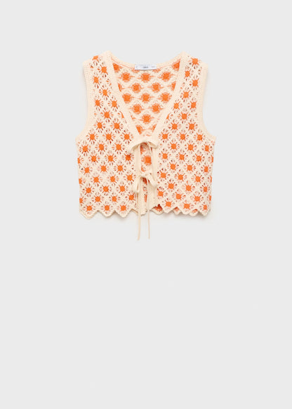 Gianna Crochet Top And Skirt Co-Ord Set