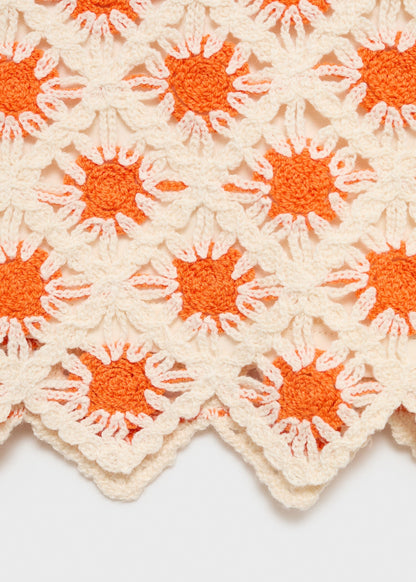 Gianna Crochet Top And Skirt Co-Ord Set