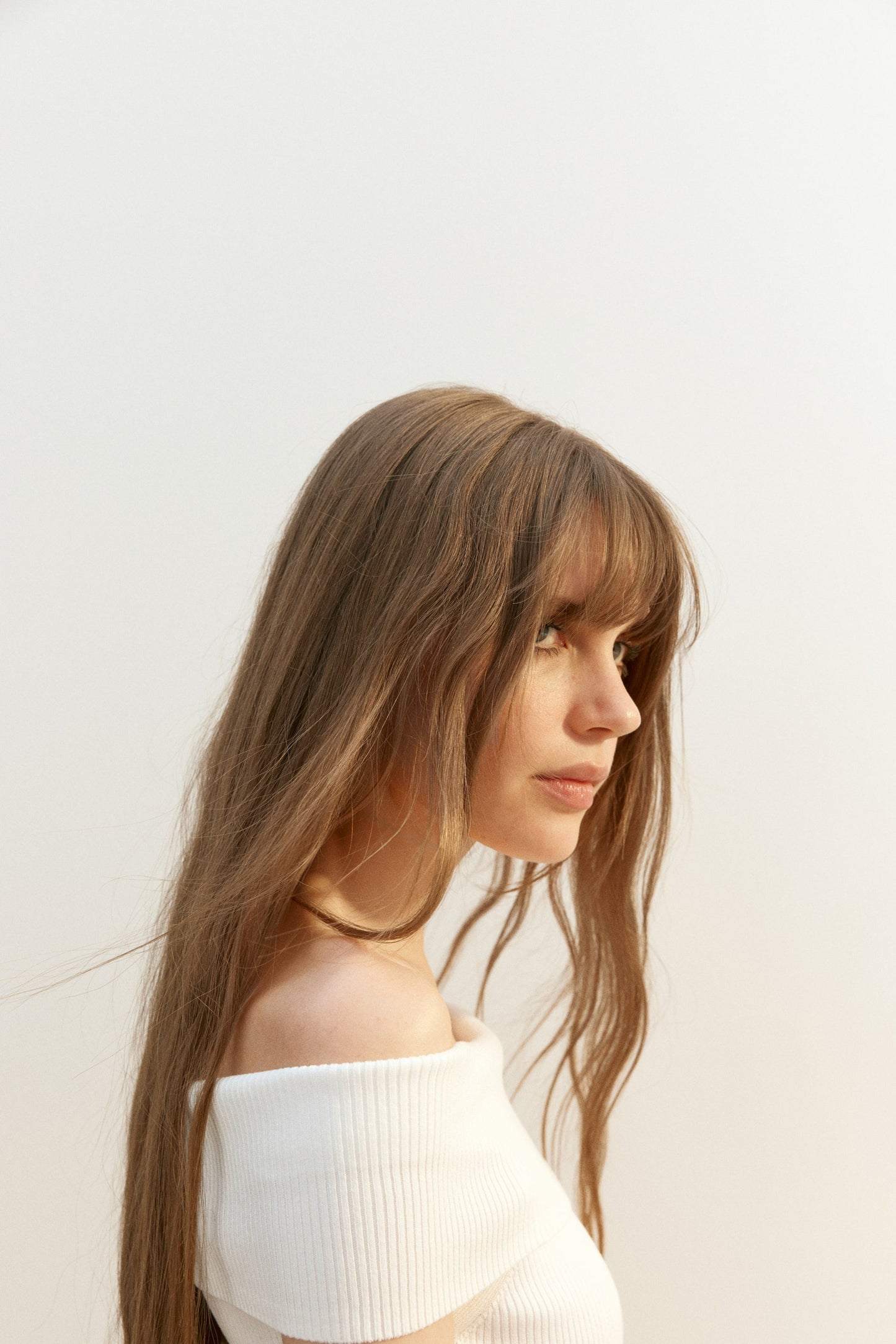 Ribbed Off-The-Shoulder Dress