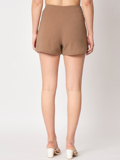 Bria Mini Scuba Skorts With Flap