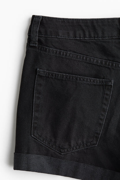 High Denim Shorts