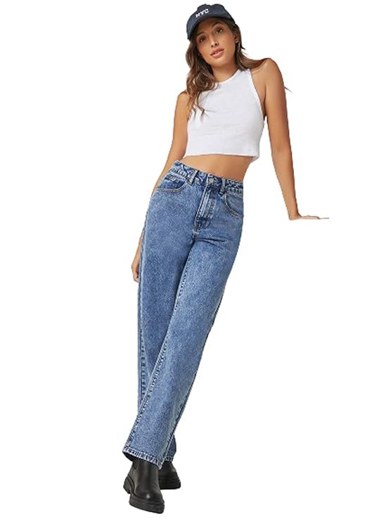 Kyla Straight Fit Ankle Length Jeans