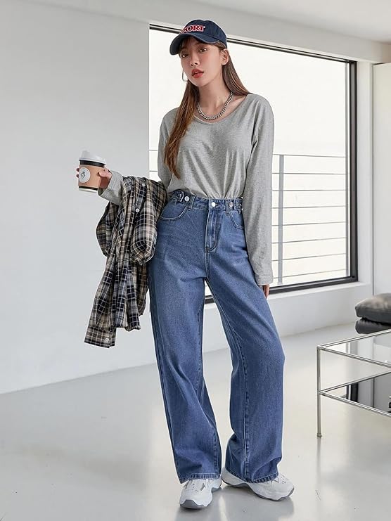 Addison Denim Wide Legged Jeans