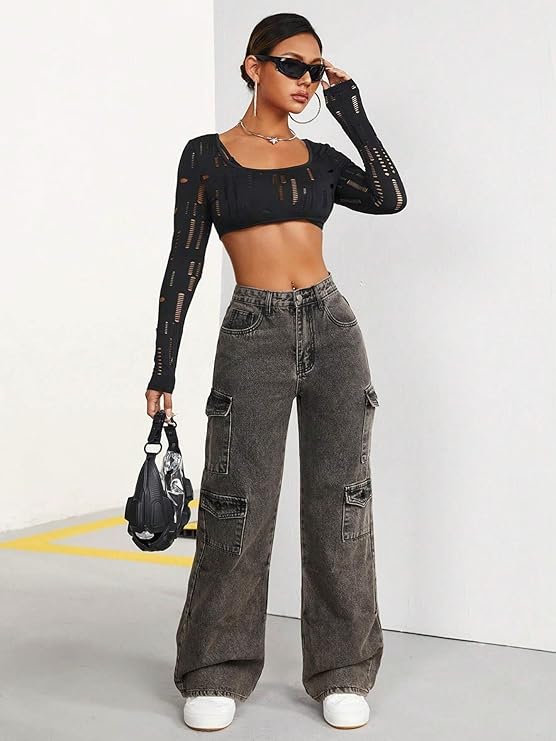 Olivia Rugged Baggy Jeans