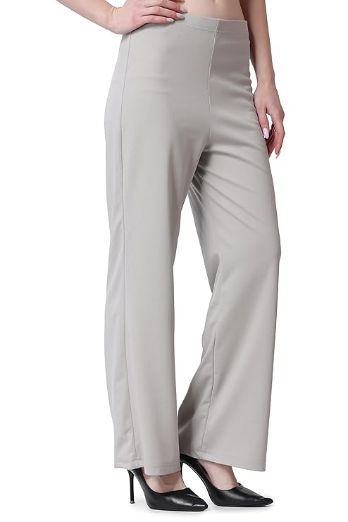 Stella Casual Solid Work Trousers