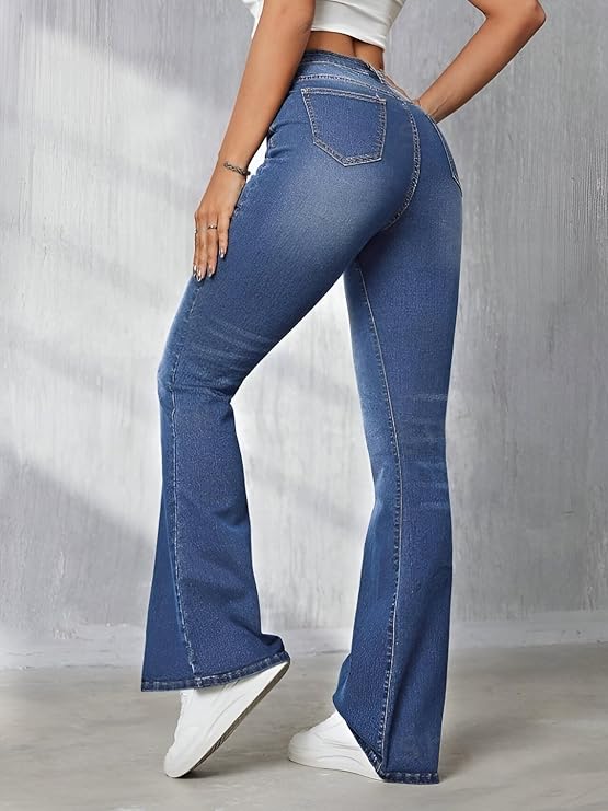 Lina Bell Bottom Bootcut Jeans