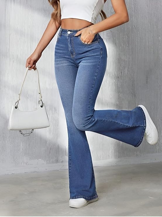 Lina Bell Bottom Bootcut Jeans