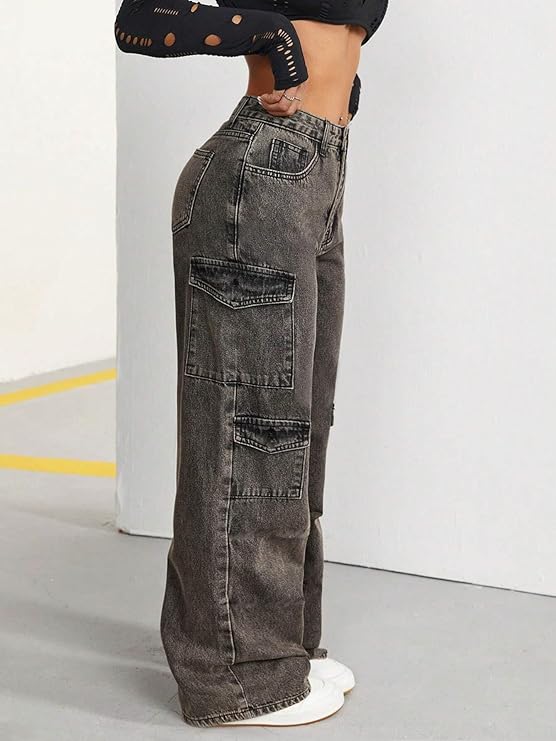 Olivia Rugged Baggy Jeans