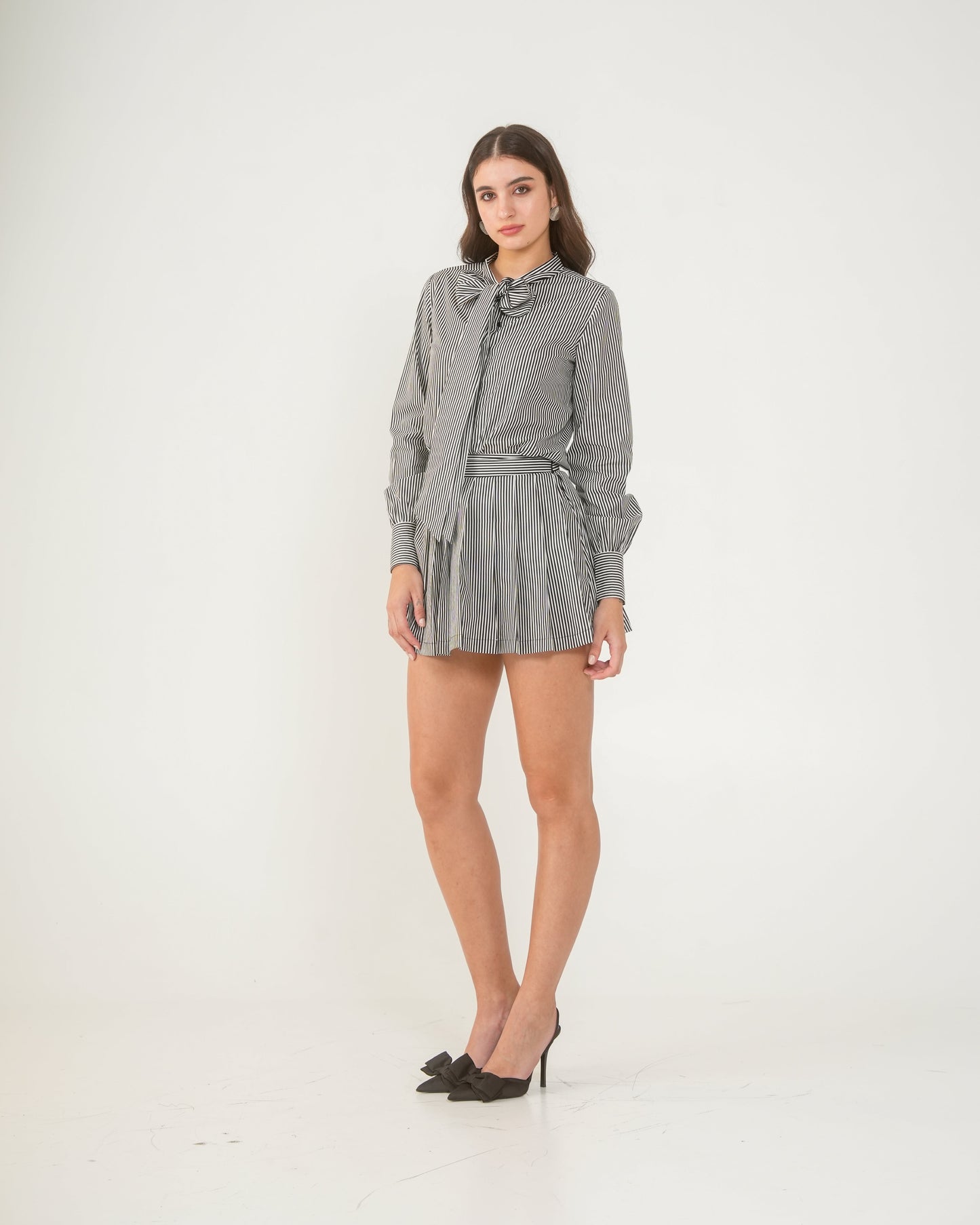 Moon Button Down Shirt and Skirt Co-Ord Set