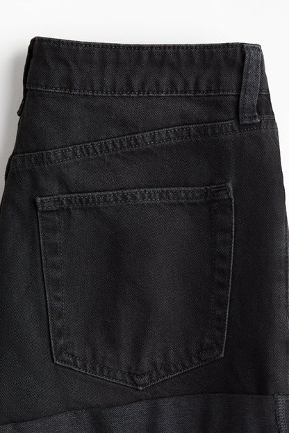 High Denim Shorts