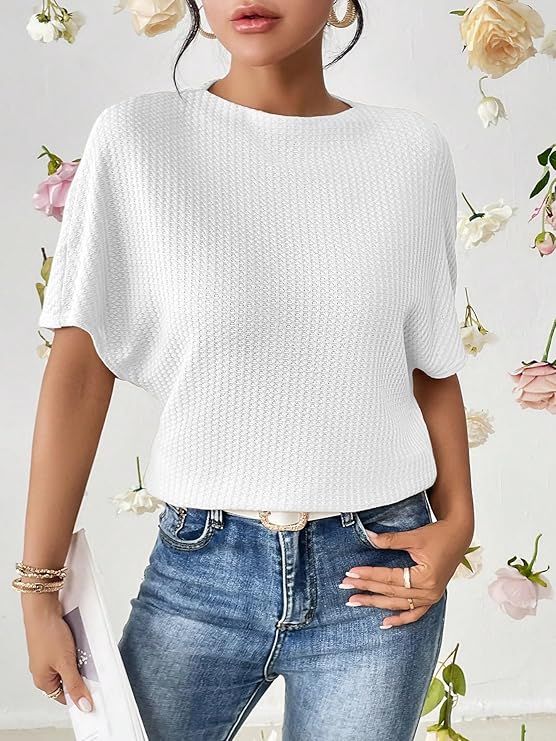 Blanche Soft Waffle Top