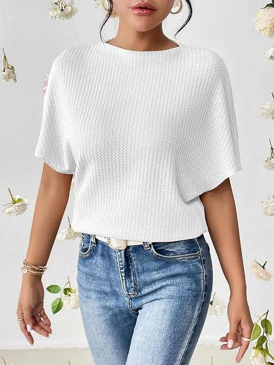 Blanche Soft Waffle Top