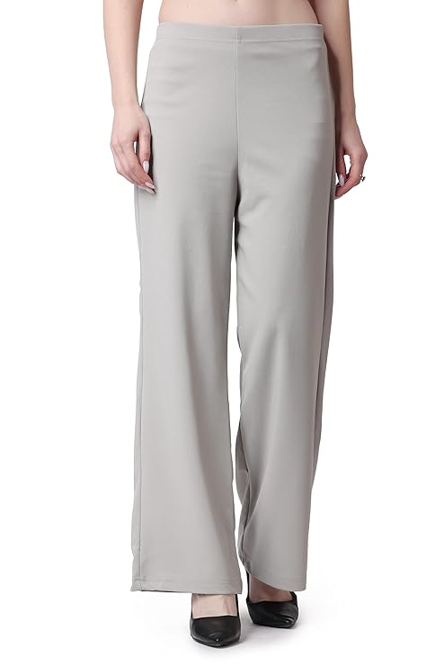 Stella Casual Solid Work Trousers