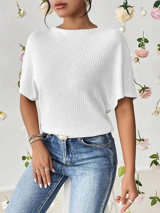 Blanche Soft Waffle Top