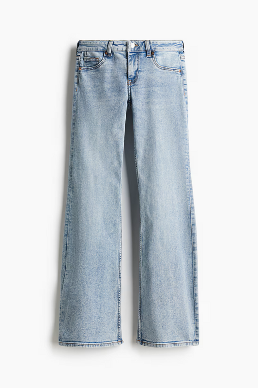 Indy Flared Low Jeans