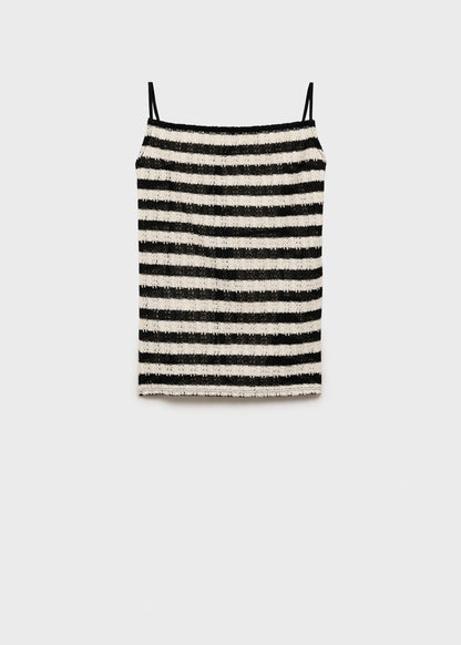 Stripped Knitted Co Ord Set