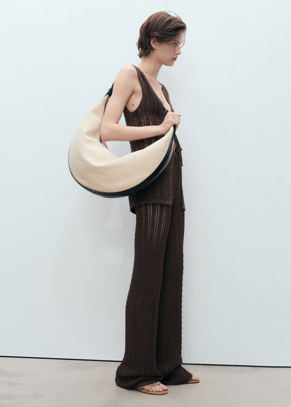 Openwork Knitted Co Ord Set