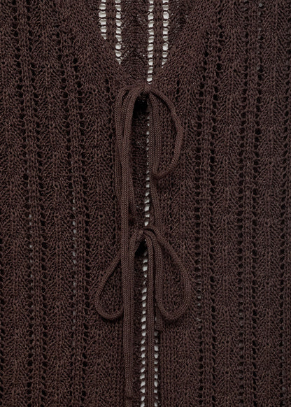 Openwork Knitted Co Ord Set