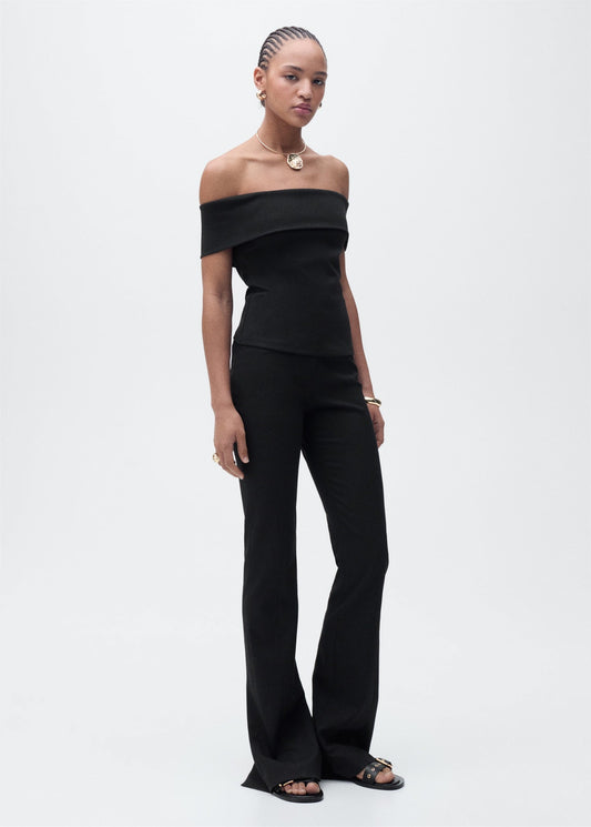 Elegant Co Ord Set In Black