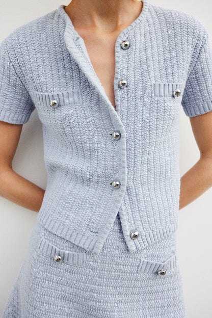 Structured-Knit Co-Ors Set